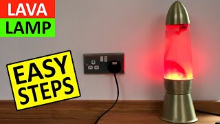 How to change bulb in a Lava Lamp  Lava Lamp Bulb Replacement [upl. by Yob928]