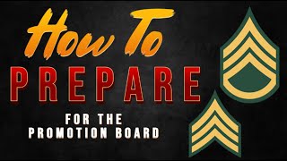 Top Army Promotion Board Tips [upl. by Notak]