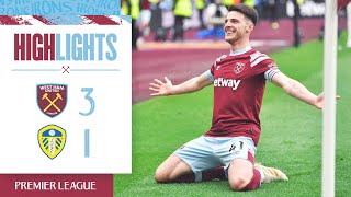 West Ham 31 Leeds United  The Hammers Comeback With A Vengeance  Premier League Highlights [upl. by Ardine]