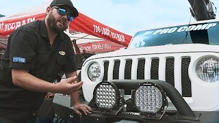 Smittybilt Jeep JL ftrear bumpers  Overland Expo West 2018 [upl. by Eladnar]