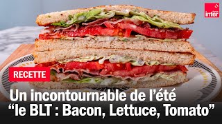 Le sandwich BLT  Les recettes de FrançoisRégis Gaudry [upl. by Aihsele]