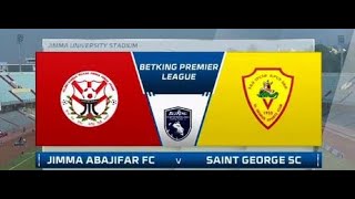 Ethiopian Premier League StGeorge vs Jima Abajifar Highlights [upl. by Skurnik]