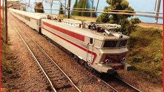 TEE quot Etoile du Nord quot  CC 40100 TRIX  Trains Miniatures du Valois [upl. by Armat]