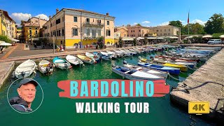 Bardolino am Gardasee eine große Walking Tour im August 2023 in 4K [upl. by Enelym]