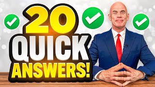 TOP 20 QUICK ANSWERS to INTERVIEW QUESTIONS Pass your JOB INTERVIEW with 100 [upl. by Pacheco570]