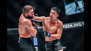 ONE Fight Night 4  Christian Lee vs Kiamrian Abbasov Full Fight Highlights  Prime Video [upl. by Einwahr]