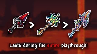 This PreHardmode weapon can be UPGRADED until the Endgame [upl. by Siderf]