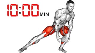 10 Min Home Leg Workout Legs Exercises [upl. by Aiki]