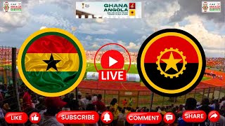 GHANA VS ANGOLA  AFCON QUALIFICATION  LIVE [upl. by Rebeca]