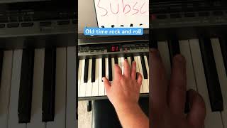 Old time rock and roll piano lesson pianolesson musiclesson classicrock [upl. by Alyt182]