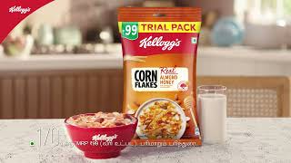 Kelloggs  Cornflakes Almond Honey Trial Pack  Tamil  6 Secs [upl. by Sido]