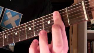 How To Play the Bsus2 Chord On Guitar Suspended Chord [upl. by Aisan]