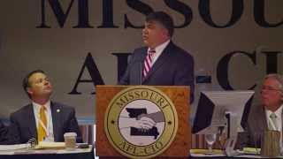 Ferguson Speech  President Richard Trumka  AFLCIO Video [upl. by Merline]