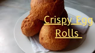 Easy Nigeria Egg Roll recipe  how to make egg rolls [upl. by Ettena662]