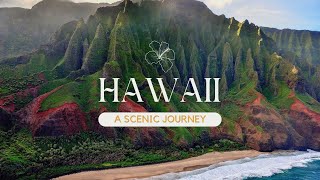 Visit Hawaii 4K Relaxation Travel Video with Calming Music [upl. by Nevad]