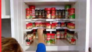 Masterpiece Spicy Shelf Patented Stackable Organizer [upl. by Nyra364]