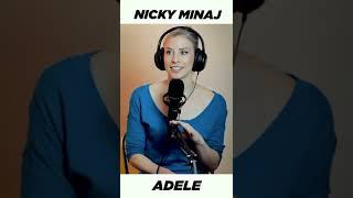 Nicki Minaj talking like ADELE  NYK Shorts [upl. by Mckee]