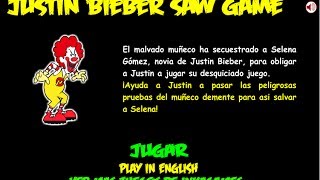 justin beiber saw game walkthrough [upl. by Kling158]