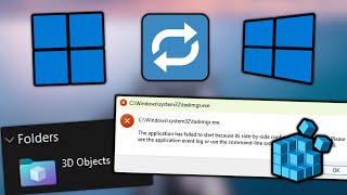 Swapping Windows 11s and Windows 10s Registries [upl. by Analart278]