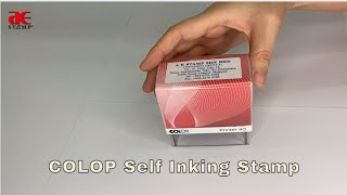 Introduction to COLOP Self Inking Stamp [upl. by Cohberg480]