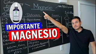 Beneficios del Magnesio y La Dosis para prevenir Deficiencia [upl. by Nauhs]