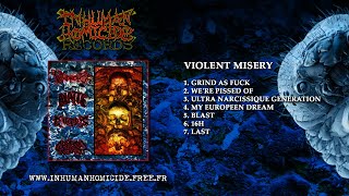 VIOLENT MISERY  BLATTE  CIPOTOK  SUBARACHNOID SEPARATION split FULL ALBUM 2017  Grind [upl. by Farrica]