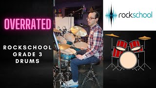 Overrated  Rockschool Grade 3 Drums  Tone Labs Music [upl. by Enirehtac]