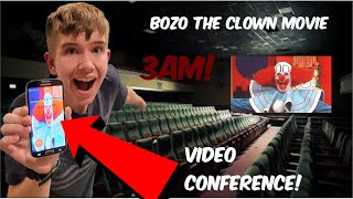 Bozo the Clown Movie 3AM Challenge Video Call [upl. by Drud337]