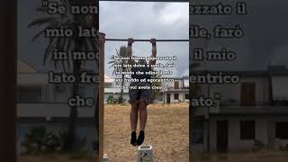 Che sia chiaro crescitapersonale calisthenics frasi focus motivation disciplina [upl. by Ozan454]