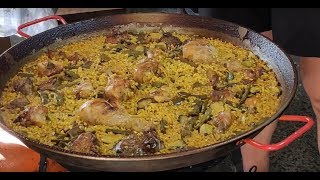 PAELLA VALENCIANA TRADICIONAL PASO A PASO [upl. by Romo]