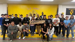 American Legion Post 586 donates air rifle to the Black Knights September 12 2024 [upl. by Milicent251]