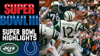 Super Bowl III Jets vs Colts 1  Top 10 Upsets  NFL [upl. by Eimarej]