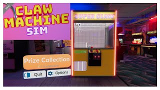 Claw Machine Sim DEMO  First Look [upl. by Idnyc]