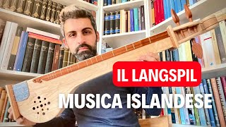 Musica islandese il langspil [upl. by Airdnua]