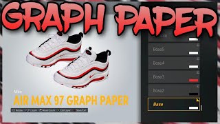 HOW TO MAKE Nike Air Max 97 quotGraph Paperquot IN NBA 2K22 NBA 2K22 Shoe Creator [upl. by Tterraj644]