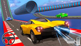 Kar Mega Ramps  Gadi Wala Game  Mega Ram Car Games  Android GamePlay [upl. by Atsylak650]