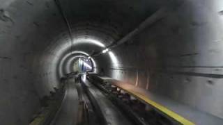 Ride on the quotSkymetroquot at Zürich Kloten Airport [upl. by Naujyt]