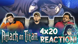 Attack on Titan  4x20  quotMemories of the Futurequot  REACTION  REVIEW [upl. by Erastes]