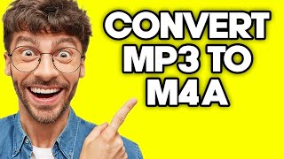 How To Convert MP3 to M4A 2023 [upl. by Schecter]