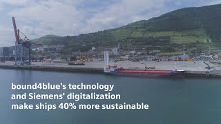 Sailing into a more sustainable future with Siemens amp bound4blue [upl. by Jereme]