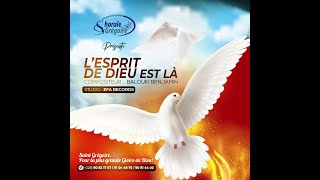 LESPRIT DE DIEU EST LA  CHORALE SAINT GREGROIRE PU [upl. by Lyns]