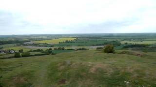 360 Degree View From Deacon Hill Chalk Downs Hertfordshire Icknield Way [upl. by Nnaeus]