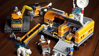 LEGO City 60036 Arctic Base Camp Unboxing  Build  Review [upl. by Ardaid]