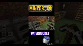 How to make best and easy water bucket in Minecraft [upl. by Muller723]