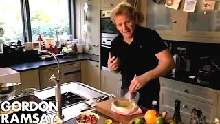 Salmon Salad Nicoise with Tarragon Mayo Part 2  Gordon Ramsay [upl. by Circosta]