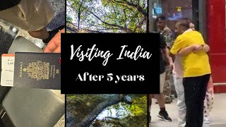 Canada to India After 5 Years  Canadian Indian  Emotional Visit [upl. by Ahsiemaj]