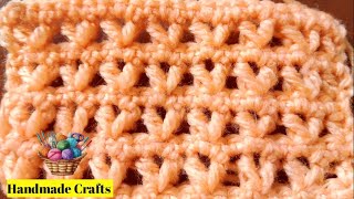 Half Double crochet baby blanket for Beginners Very Easy Crochet Pattern for Beginners [upl. by Kerad]