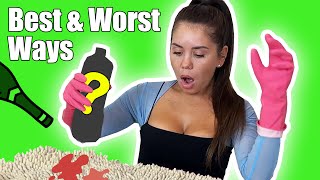 BEST and WORST carpet cleaner 🧼 You will not believe the incredible result [upl. by Harraf]