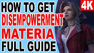 FF7 Rebirth How to Get Disempowerment Materia  Final Fantasy 7 Rebirth [upl. by Dlareg153]