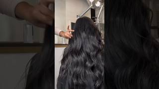 Long Hair Silk Press  Sleek and Shiny silkpress hairstyletutorial hairstylist [upl. by Raymonds]